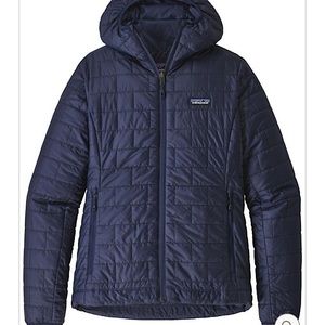 Women Patagonia Nano Puff Hooded Jacket